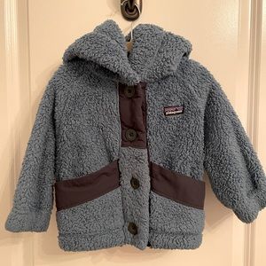 Patagonia Los Gatos button-up hooded jacket, infant toddler 18m